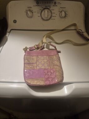 Coach Ali Pieced Patchwork Crossbody Bag